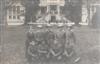 (MILITARY--WORLD WAR I--WOMEN.) HUNTON, ADDIE W. Real Photo Post Card picturing Addie Waites Hunton in the center of the back row.